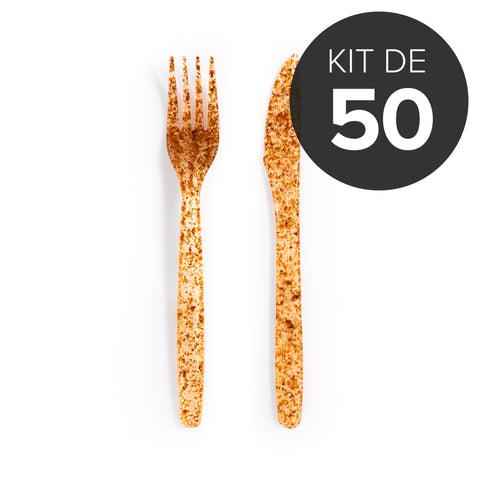 50 Sets de couverts