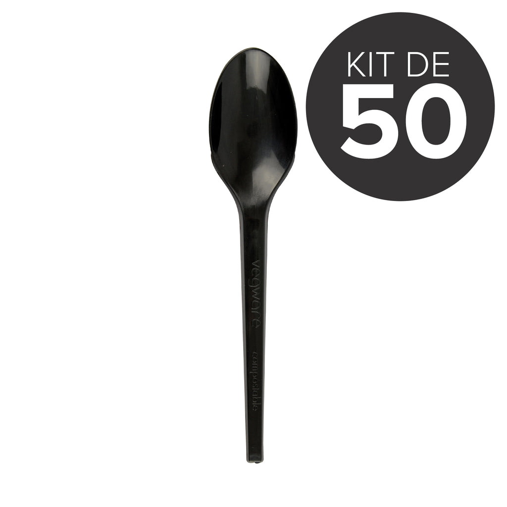 50 petites cuillères – Assiettes Comestibles